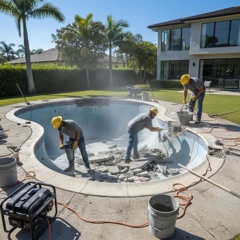 Pool Removal