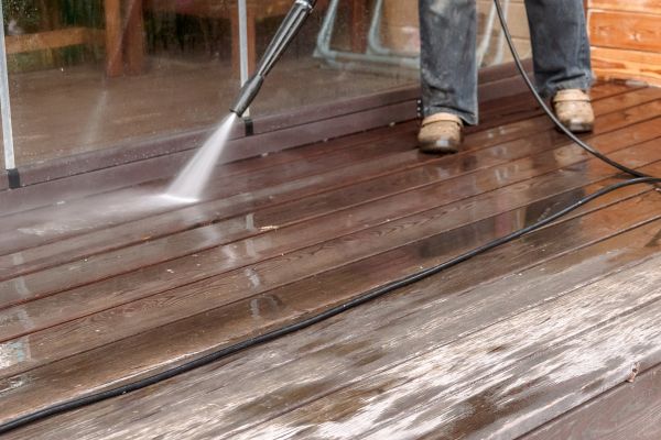 Pool Deck Power Washing